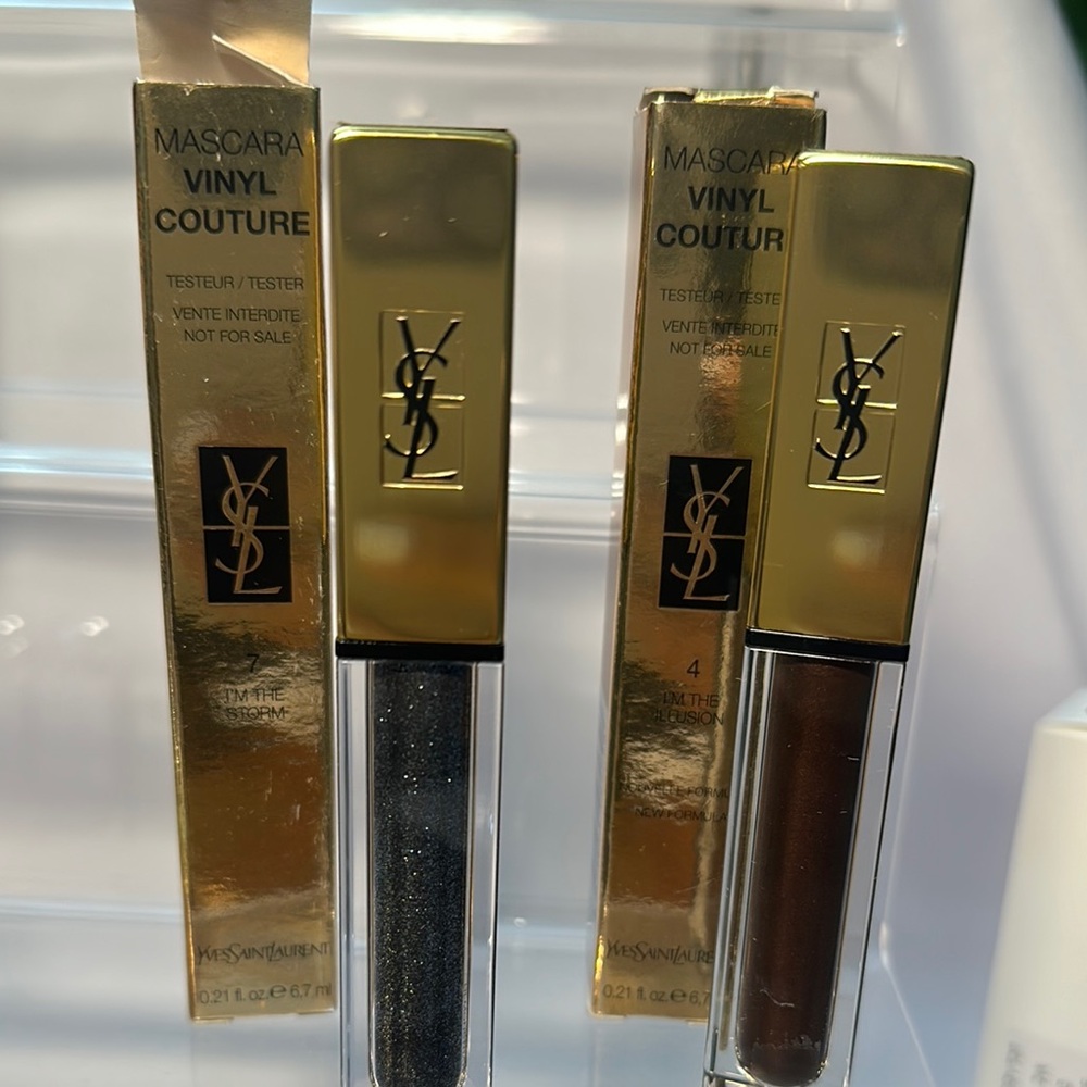 Yves Saint Laurent Mascara in Black and Brown for Bold Lashes